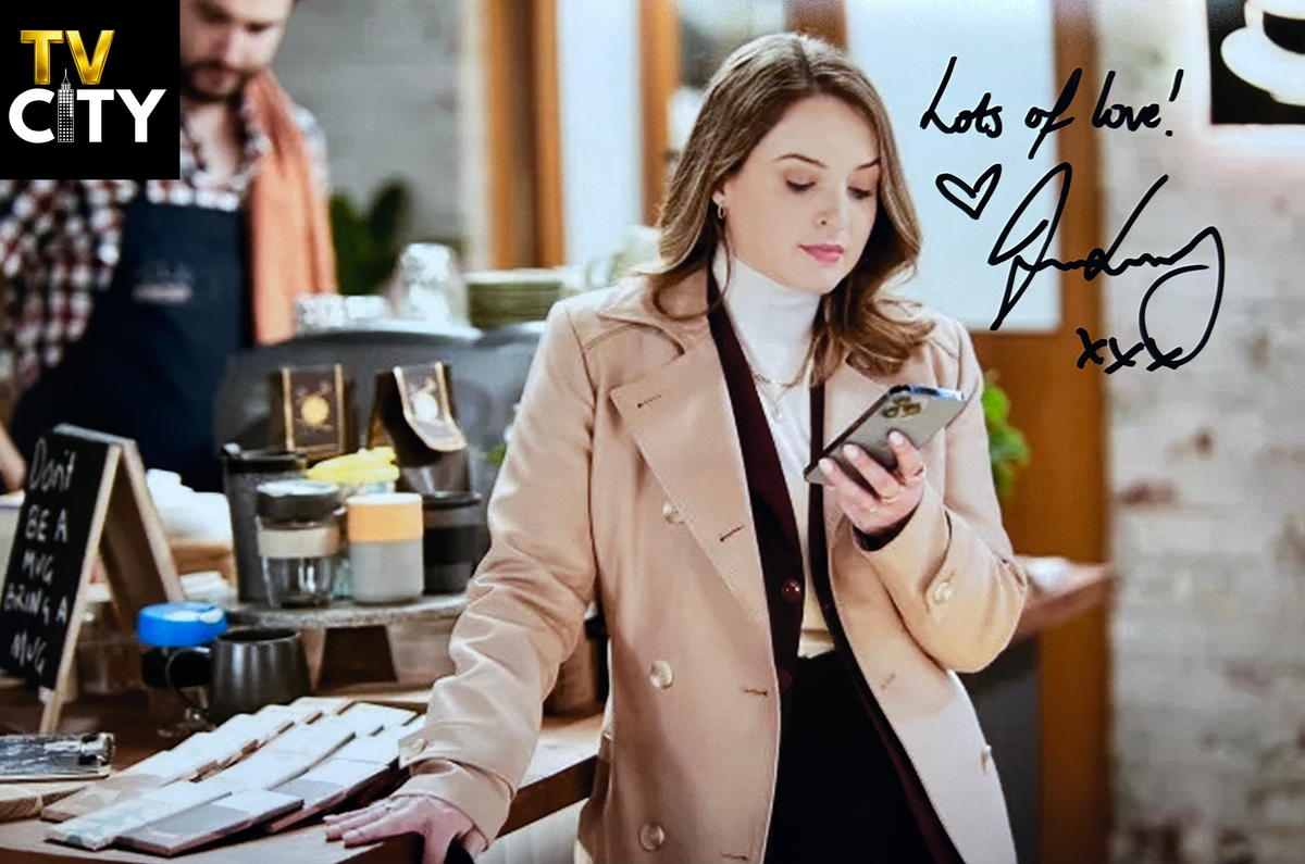 Neighbours Cast A4 Photo (Signed)